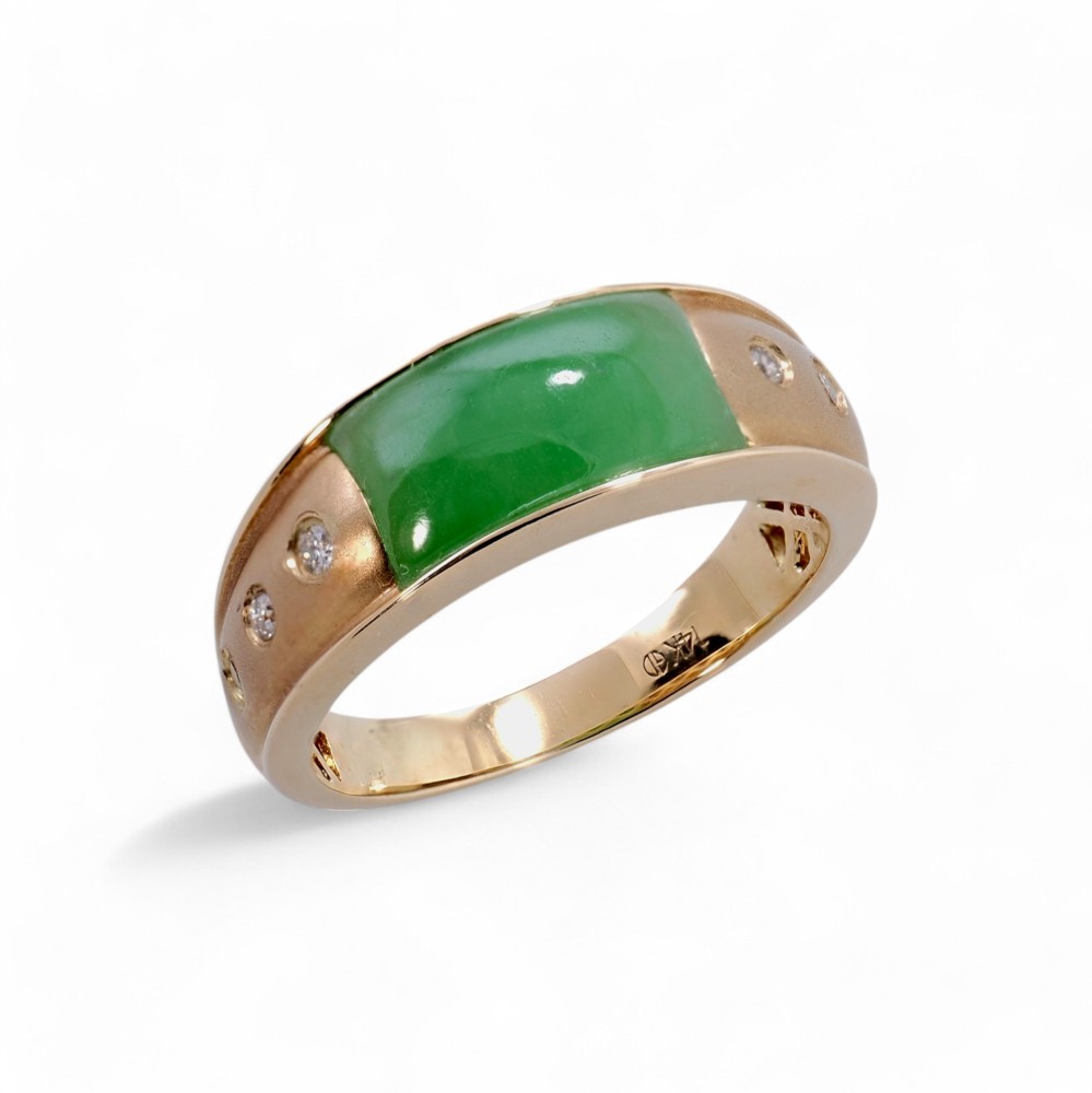 Green Jade Ring 029