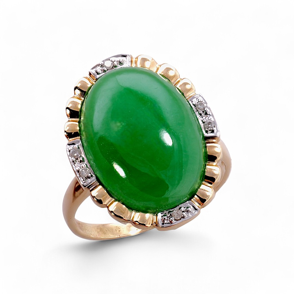 Green Jade Ring 031