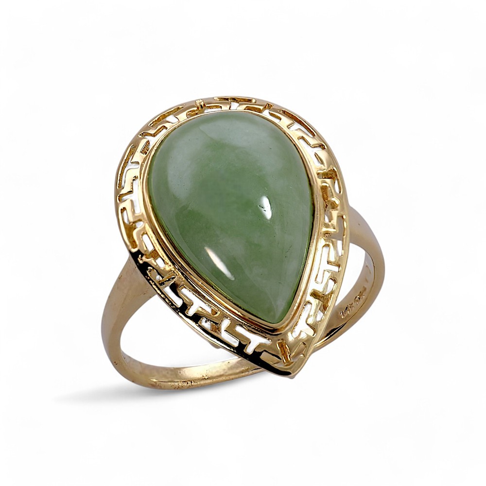 Green Jade Ring 032