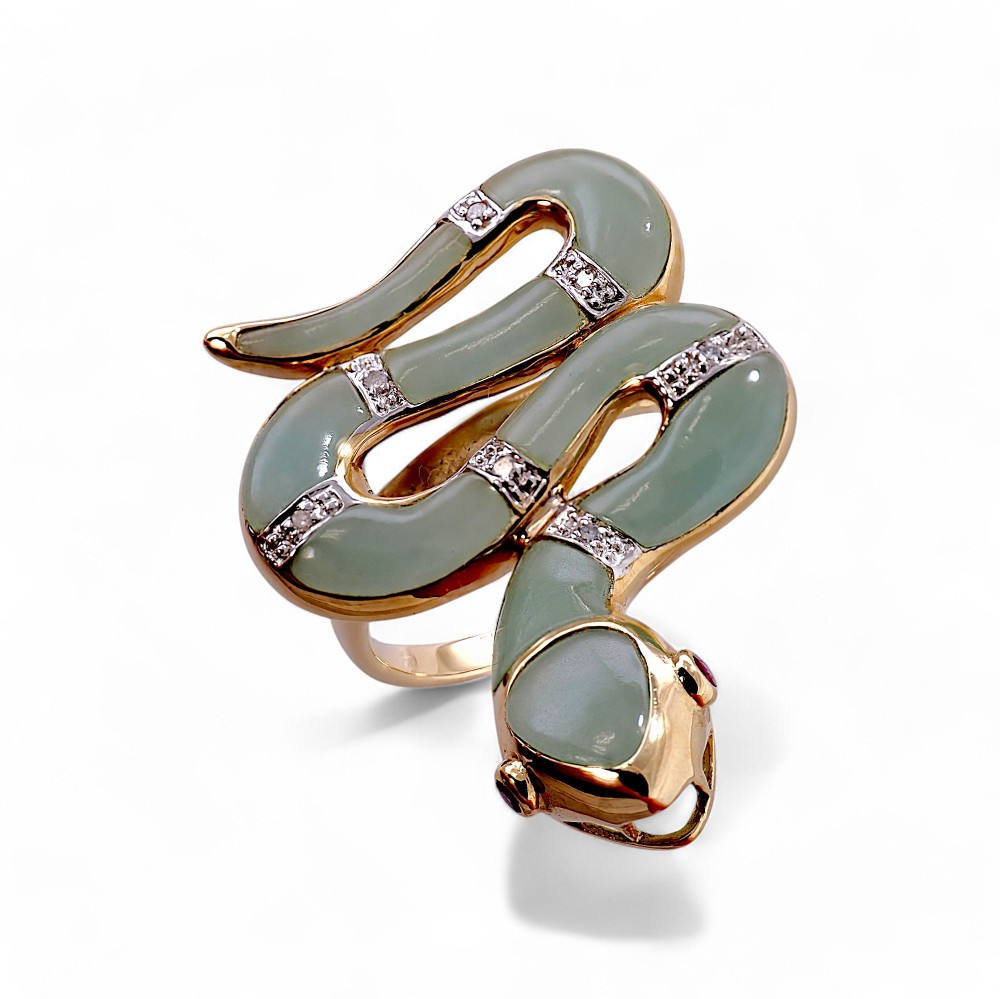 Green Jade Ring 042