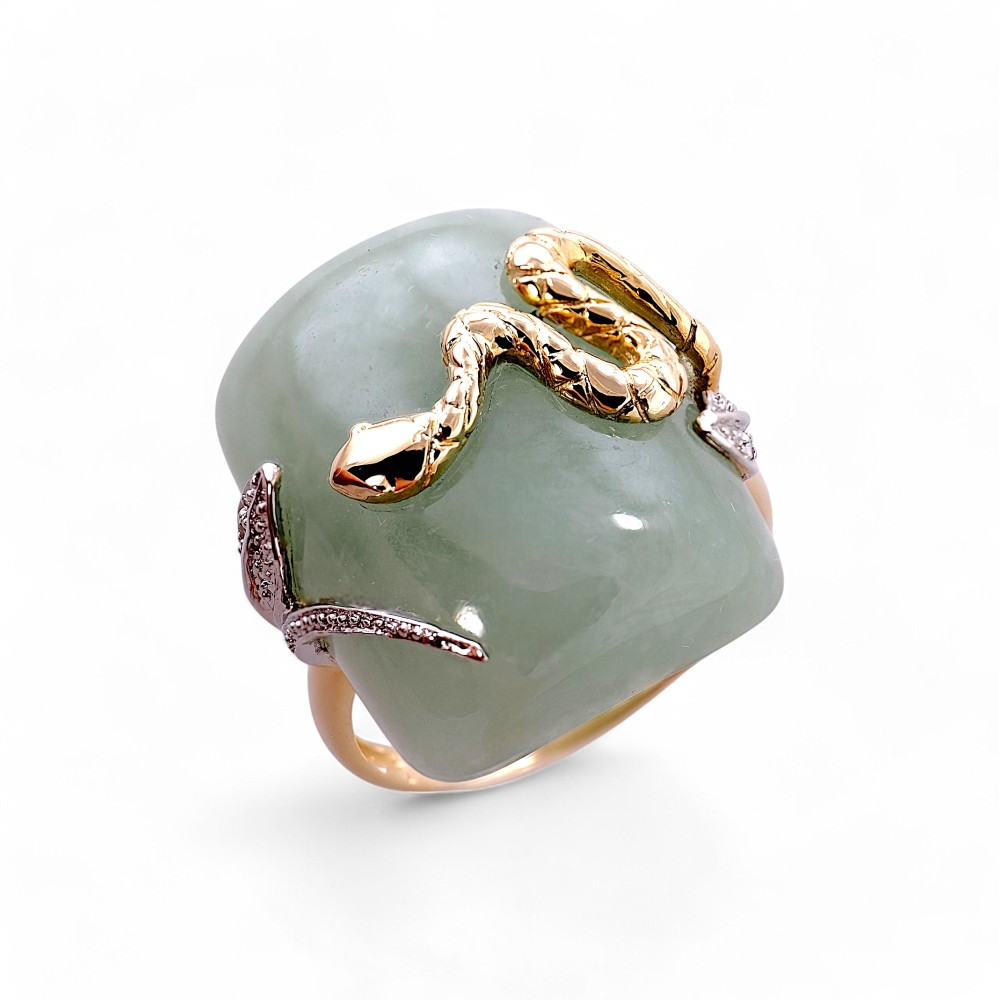 Green Jade Ring 044