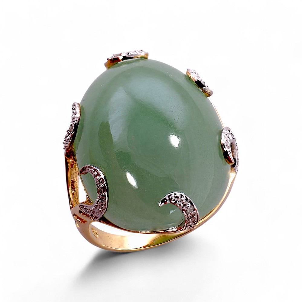 Green Jade Ring 053