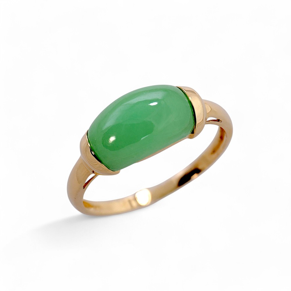 Green Jade Ring 075