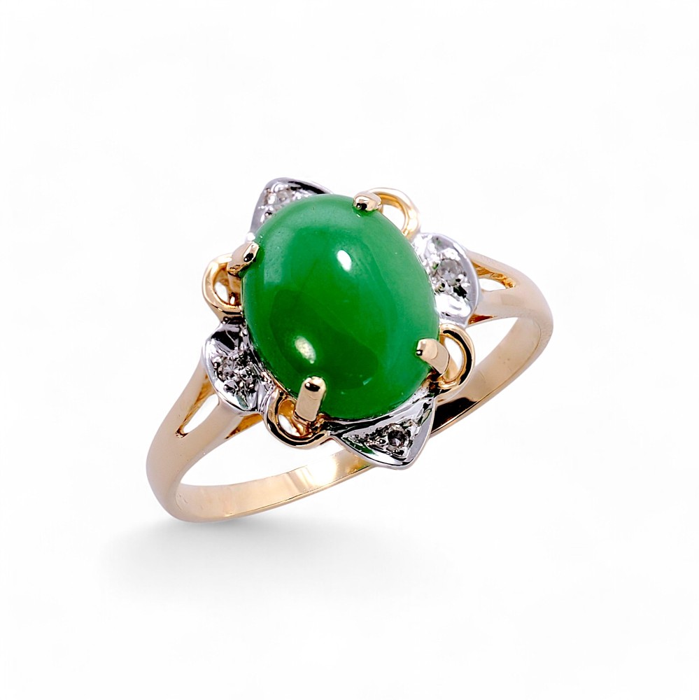 Green Jade Ring 080