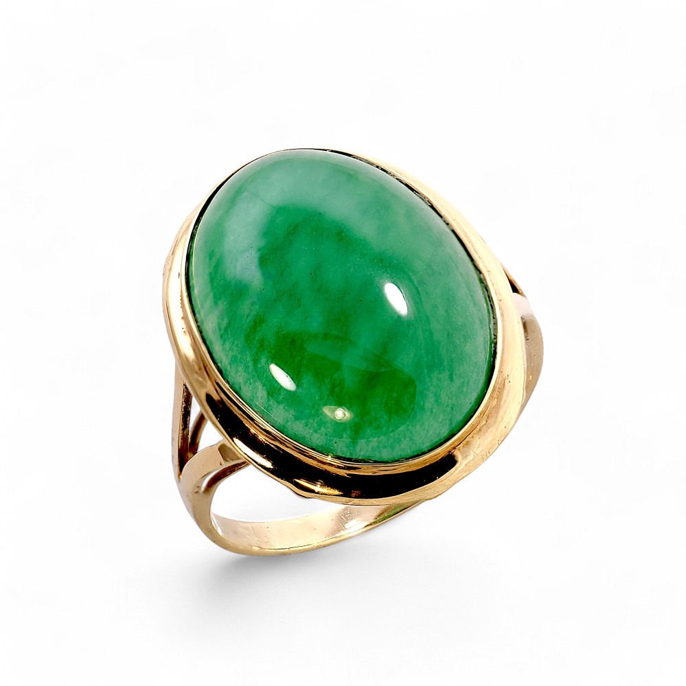 Green Jade Ring 091