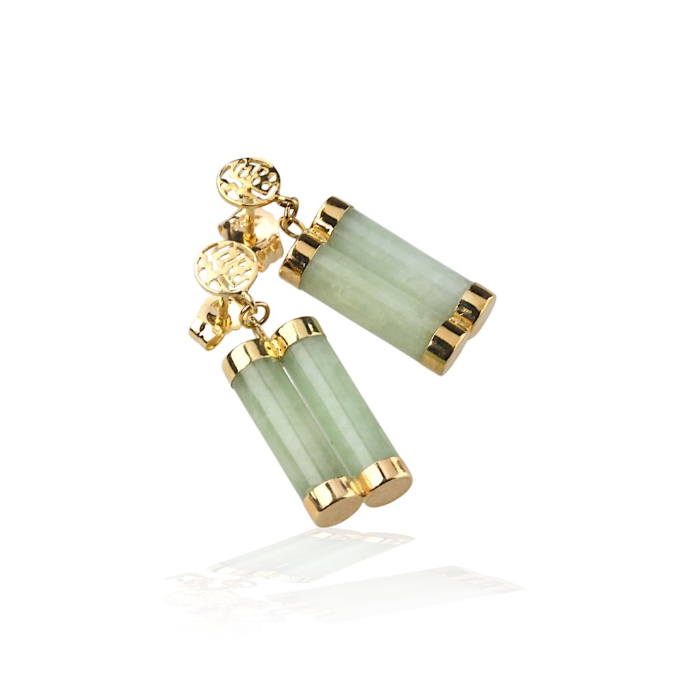 Dangling Jade Earrings 22