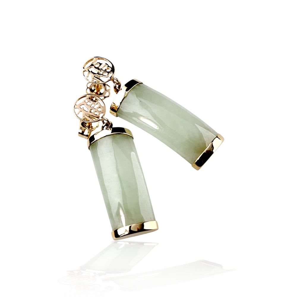 Dangling Jade Earrings 37