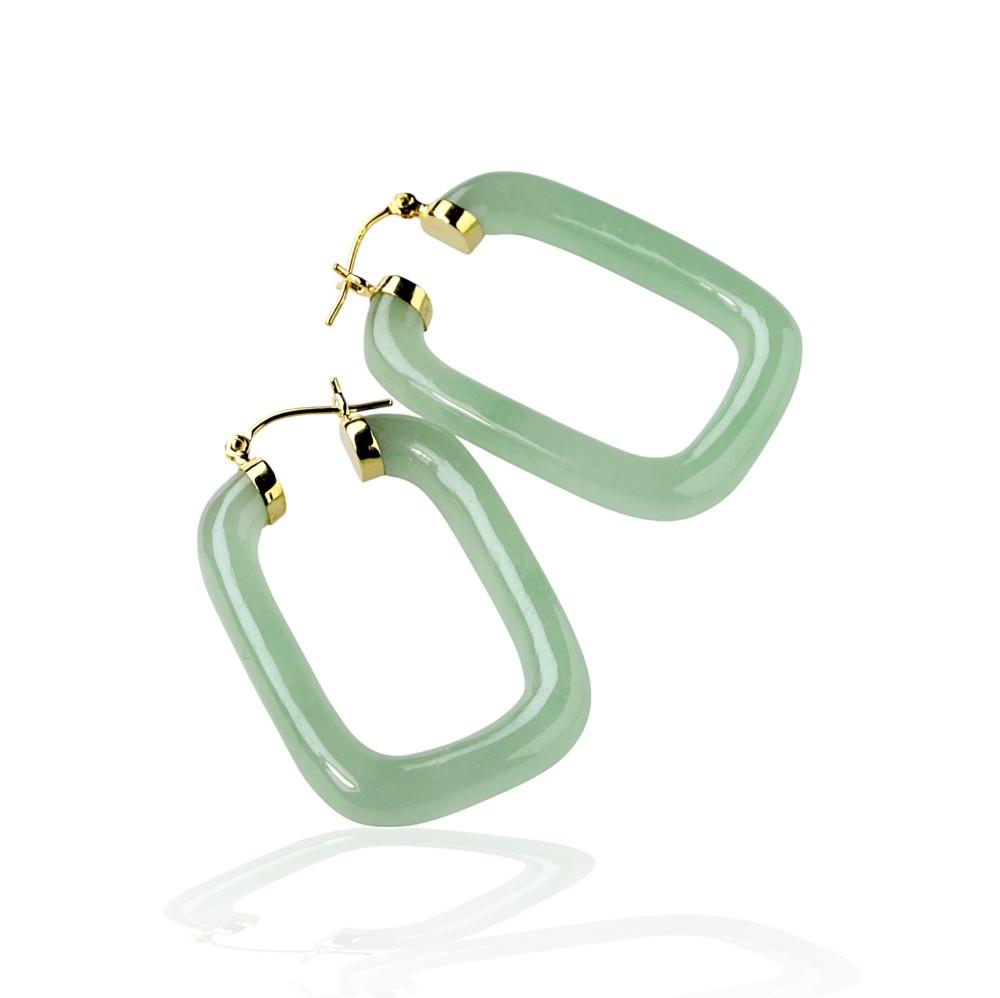 Dangling Jade Earrings 38