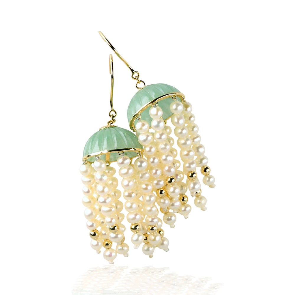 Dangling Jade Earrings 39