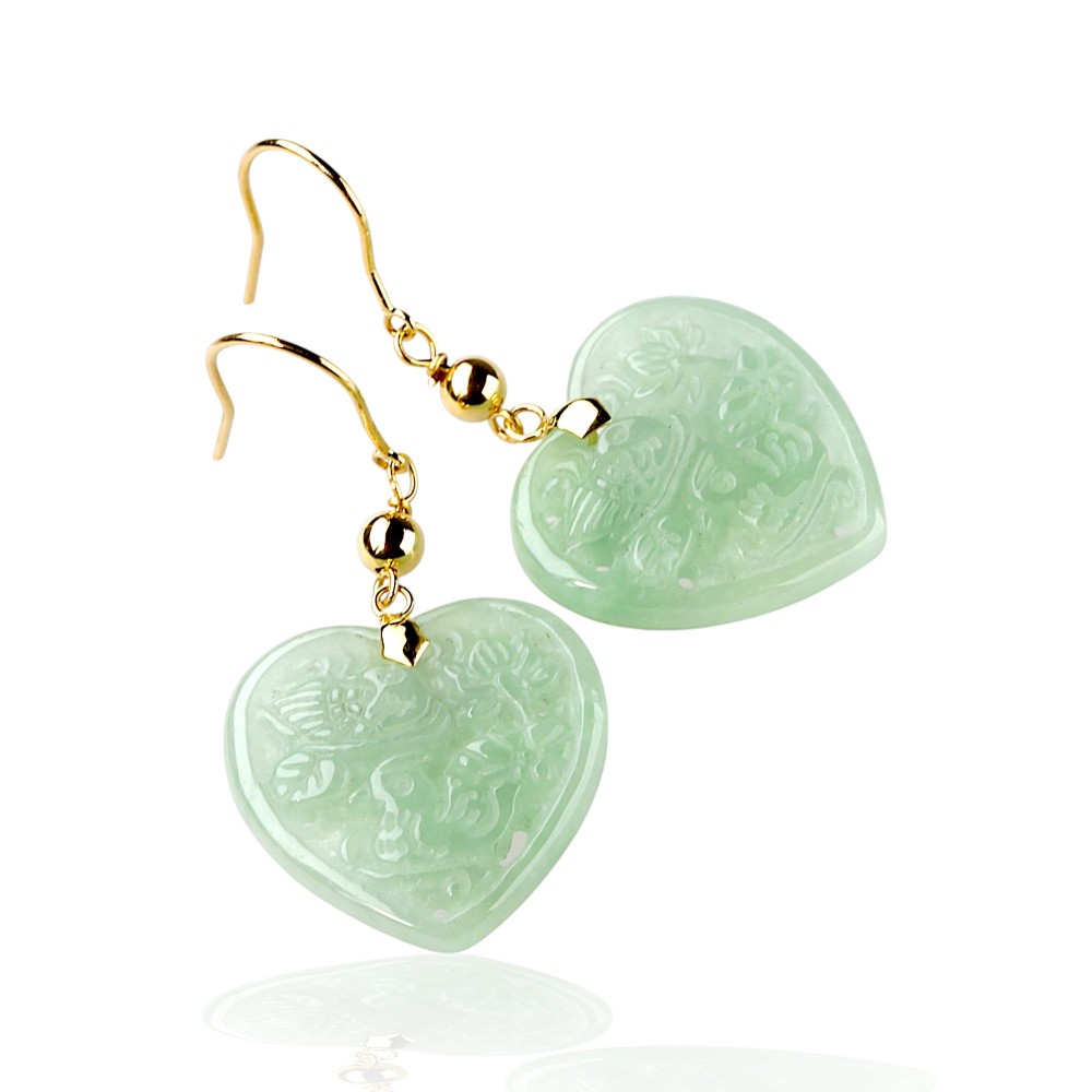 Dangling Jade Earrings 44