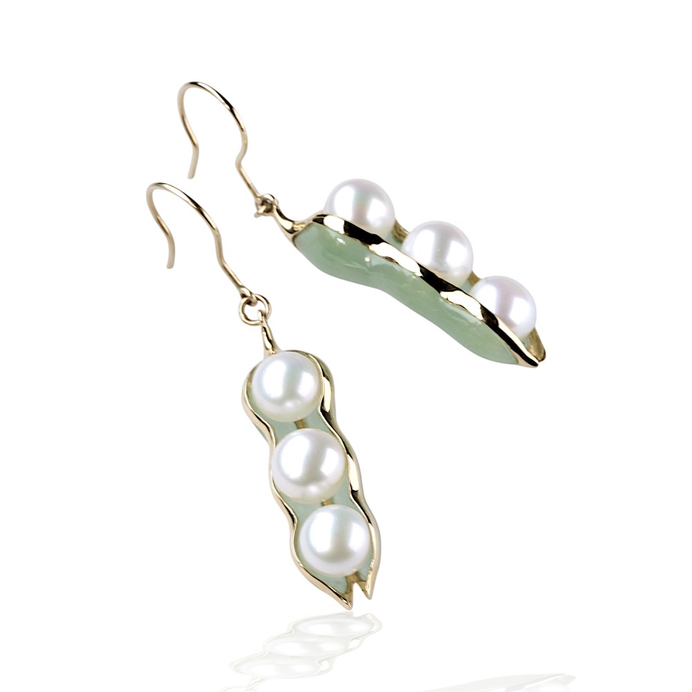 Dangling Jade Earrings 46