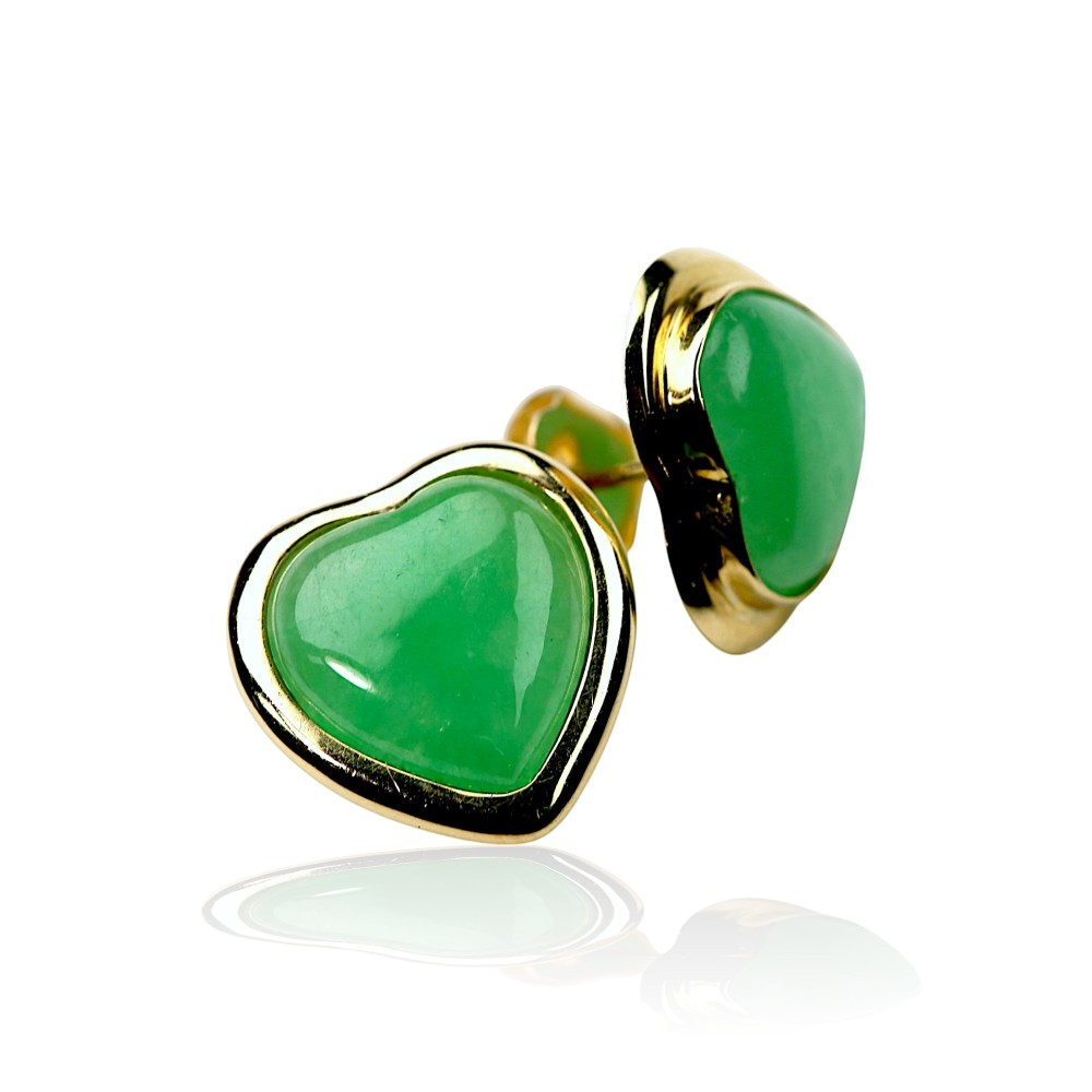Green Jade Earrings 65