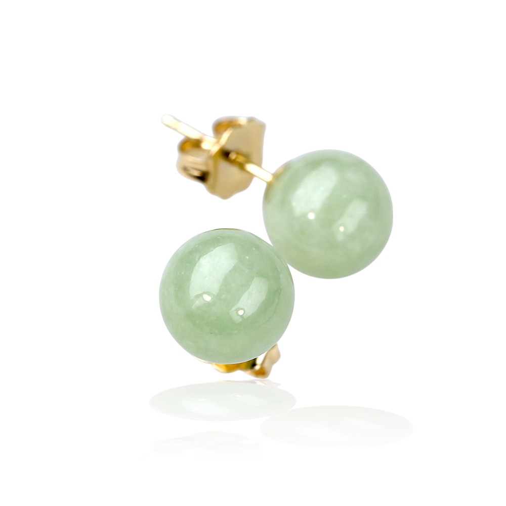 Green Jade Earrings 78