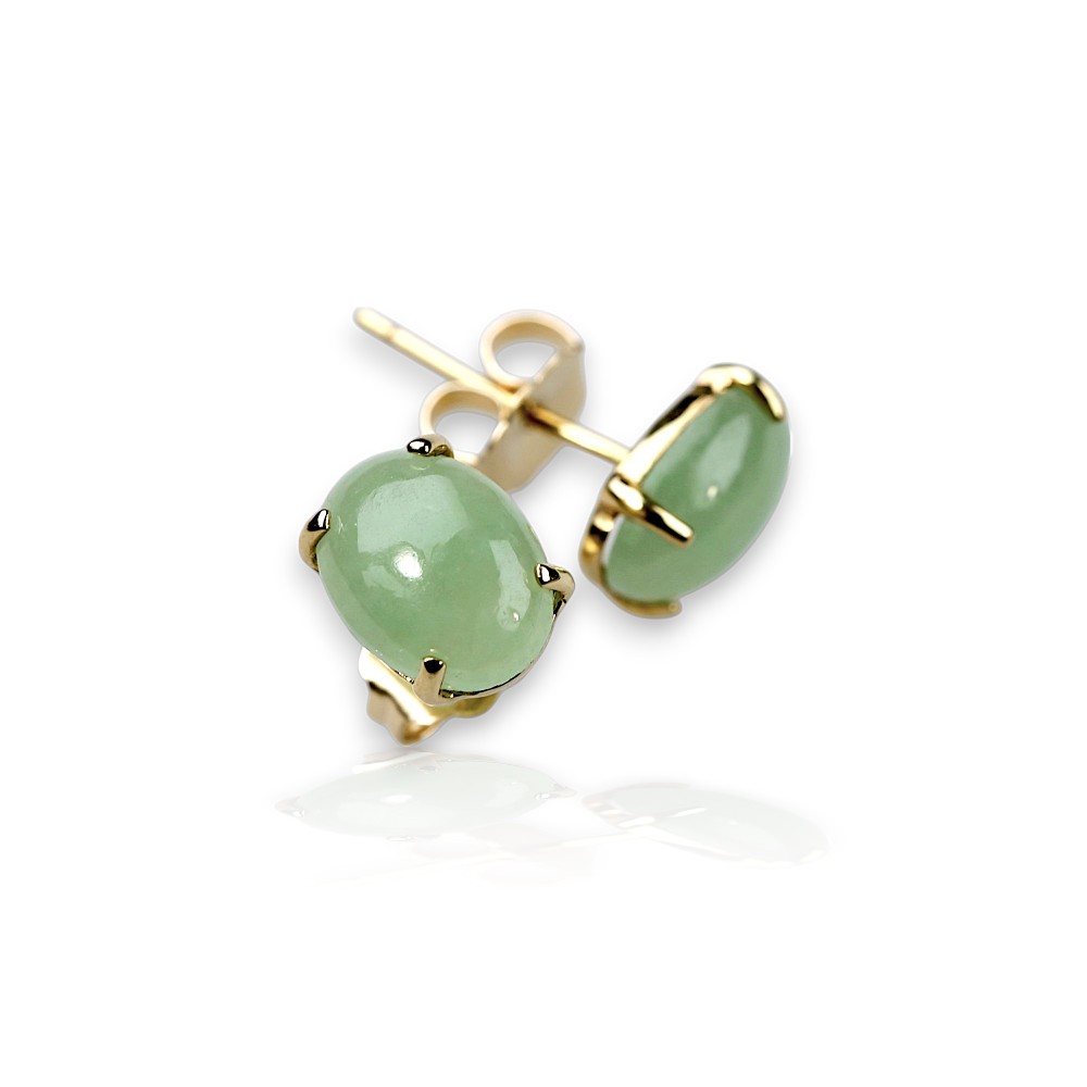 Green Jade Earrings 81