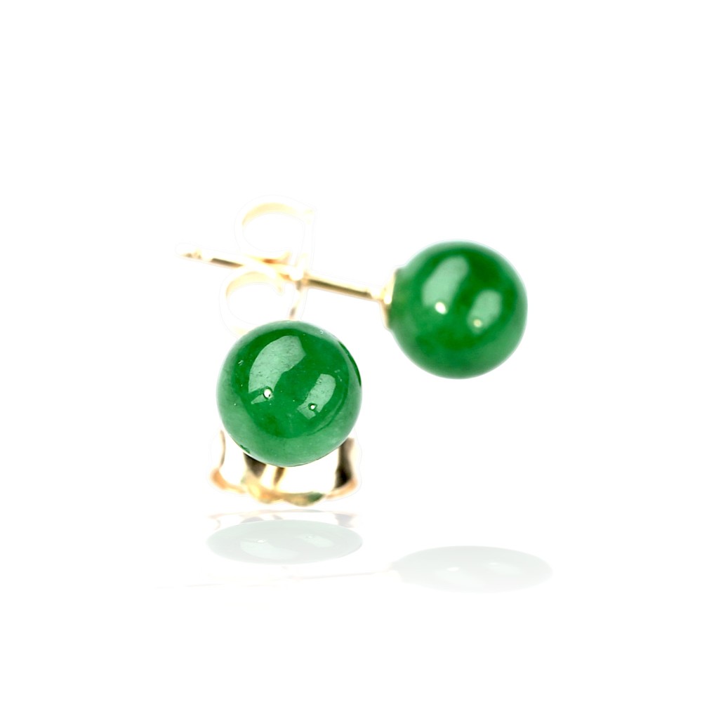 Green Jade Earrings 82