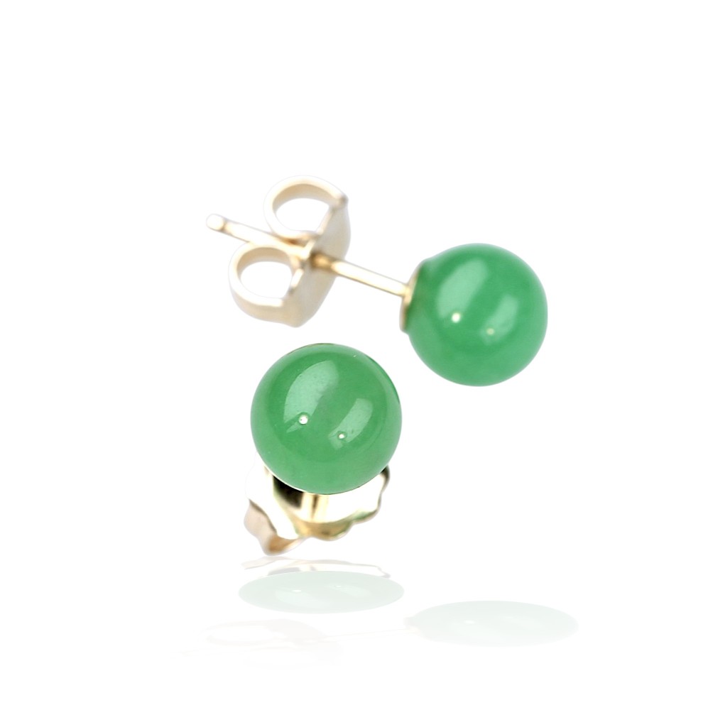 Green Jade Earrings 89