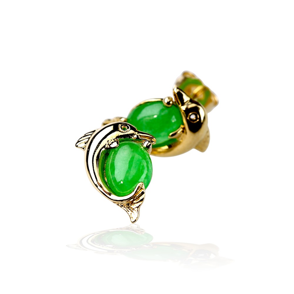 Green Jade Earrings 90