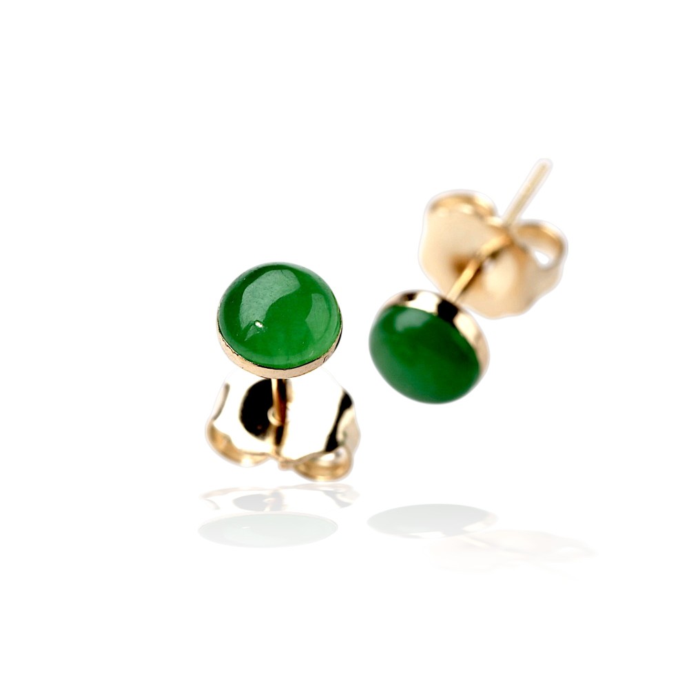 Green Jade Earrings 92