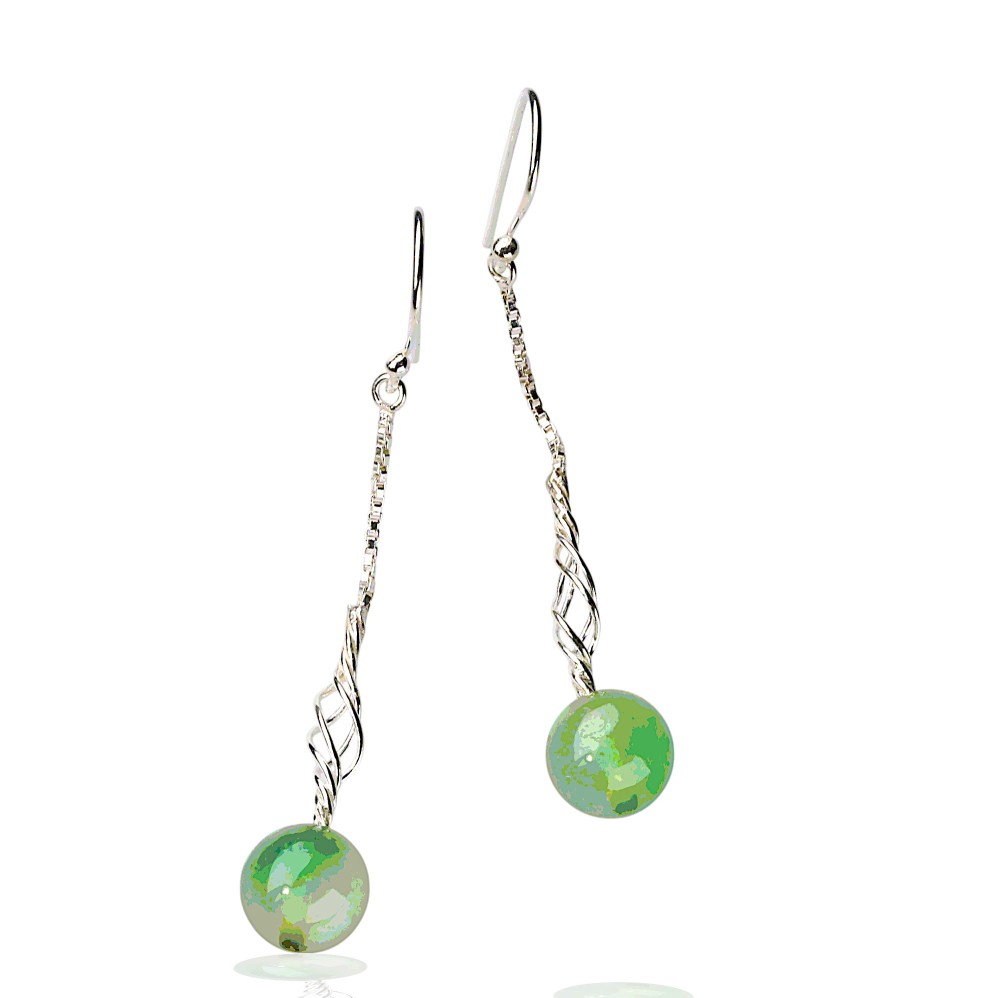 Dangling Jade Earrings 77