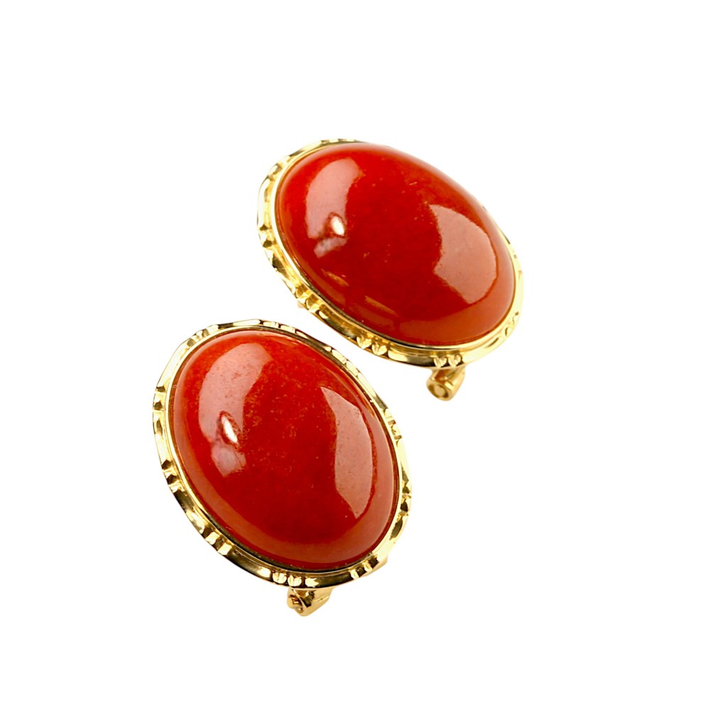 Red Jade Earrings 01