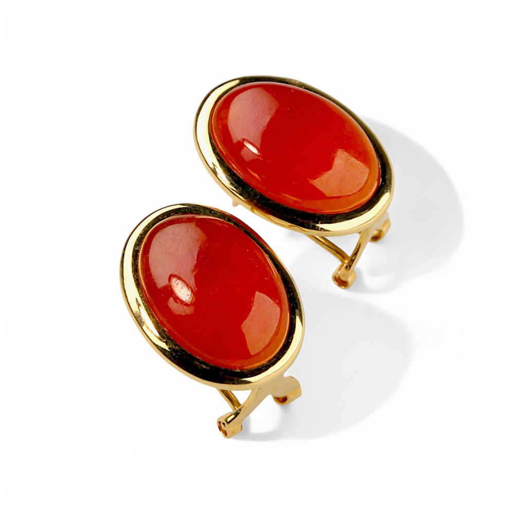 Red Jade Earrings 02