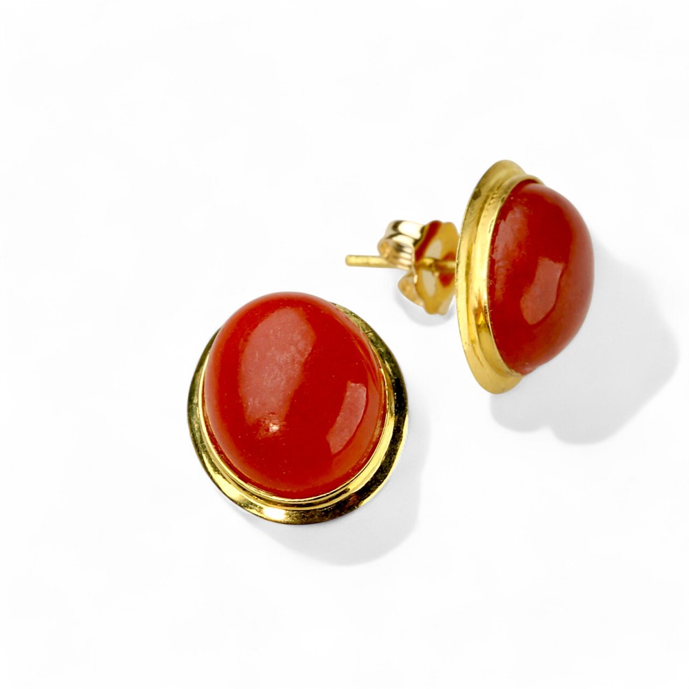 Red Jade Earrings 06