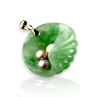 Green Jade Pendant 004