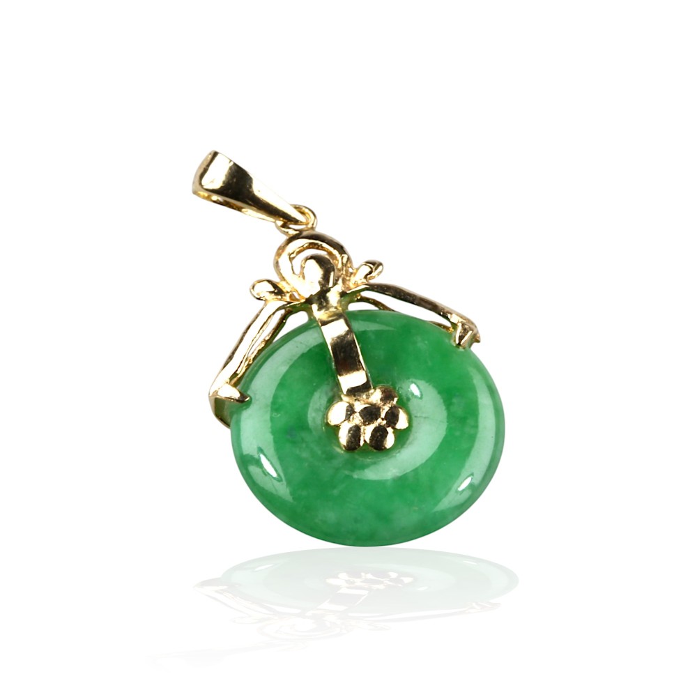 Green Jade Pendant 014
