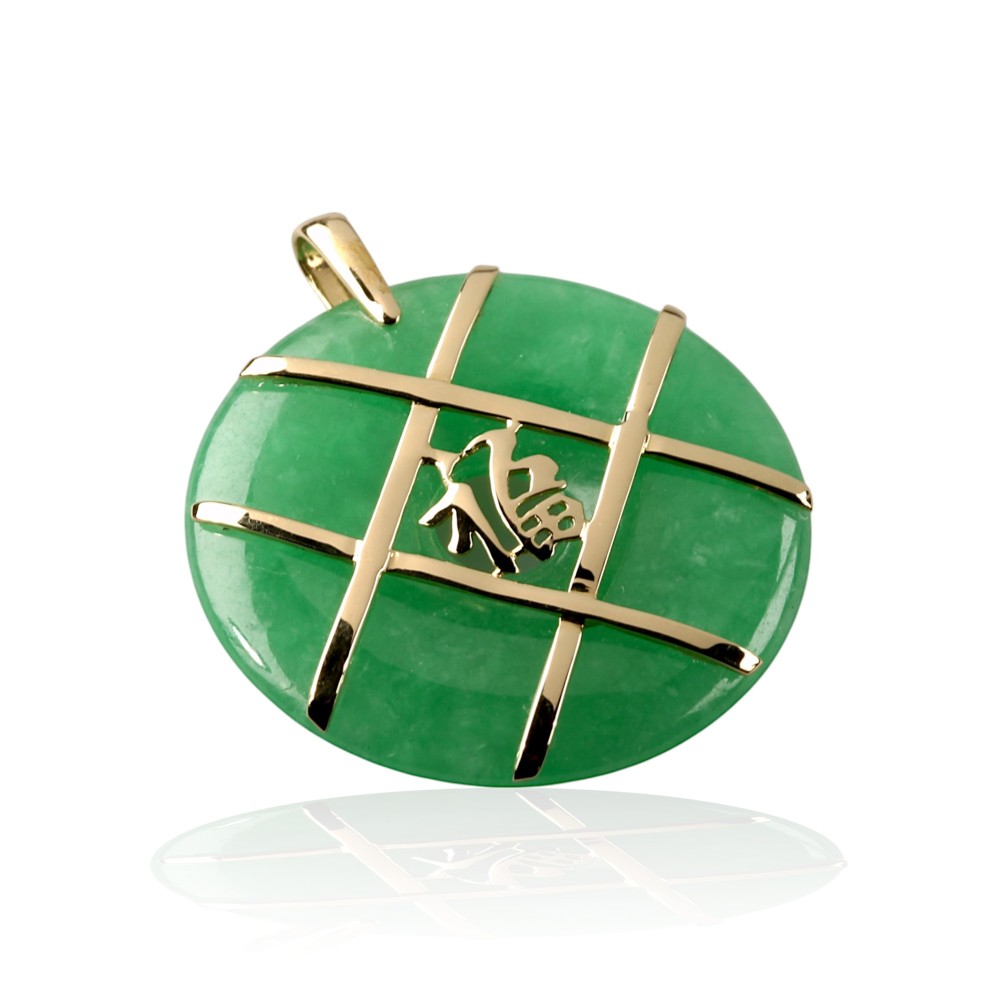 Green Jade Pendant 039