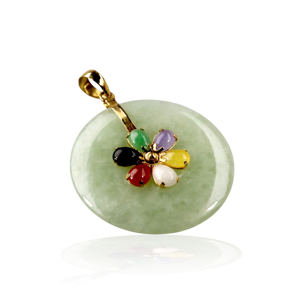 Green Jade Pendant 041