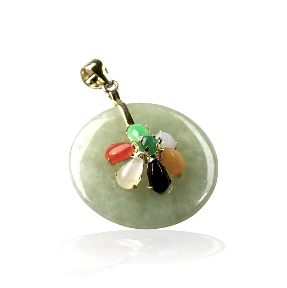 Green Jade Pendant 042
