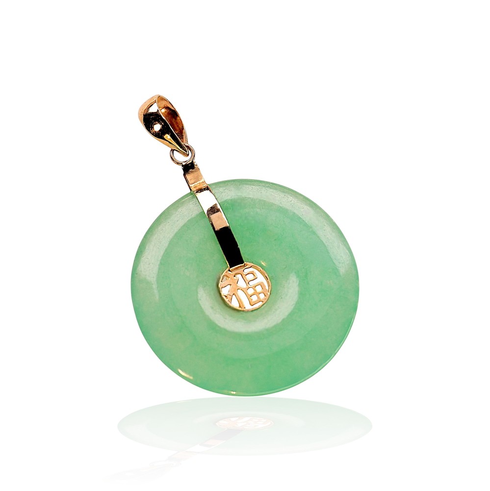 Green Jade Pendant 079