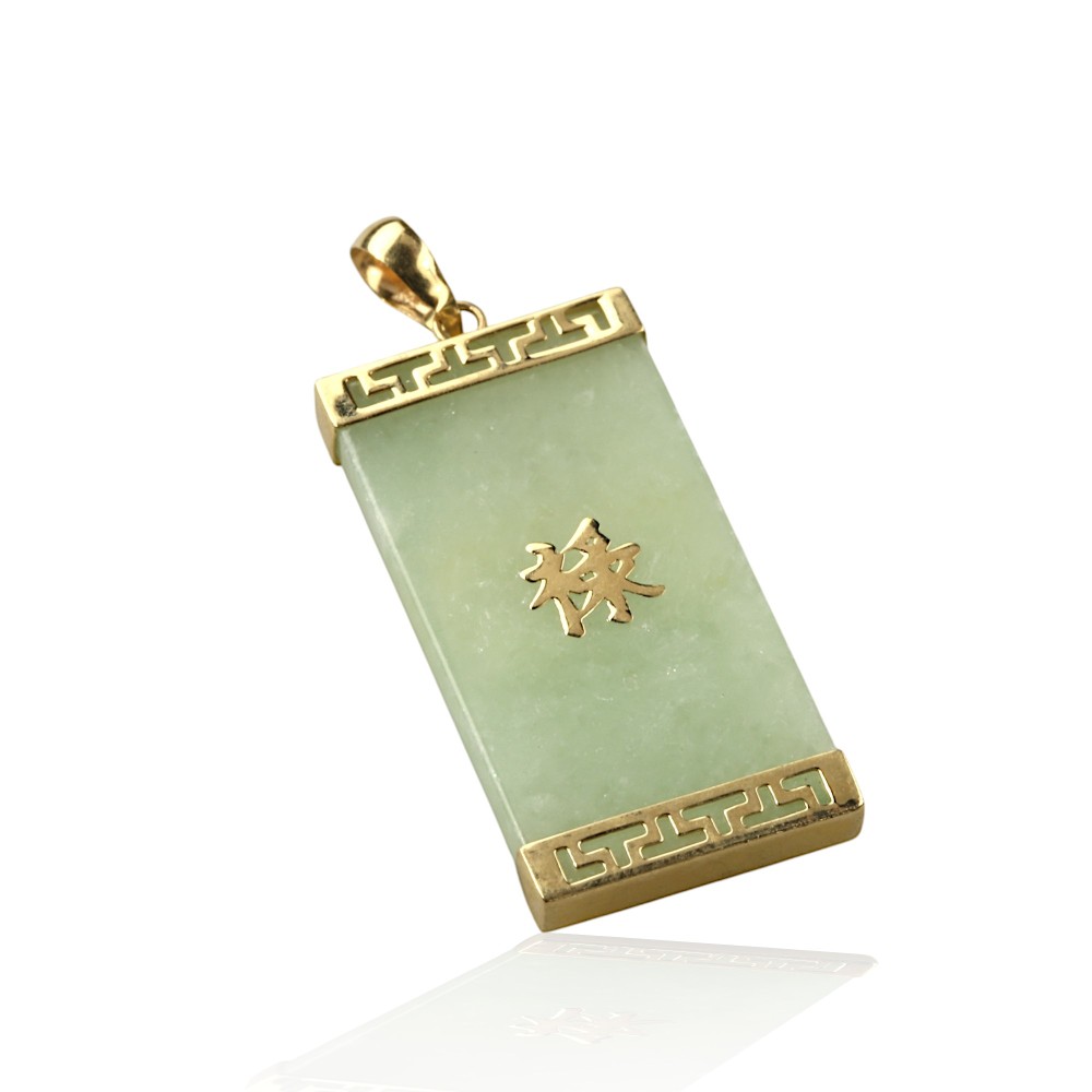 Green Jade Pendant 089