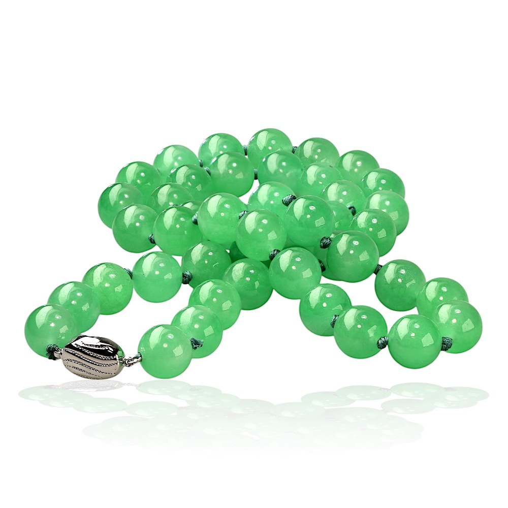 Jade beads Necklace  07