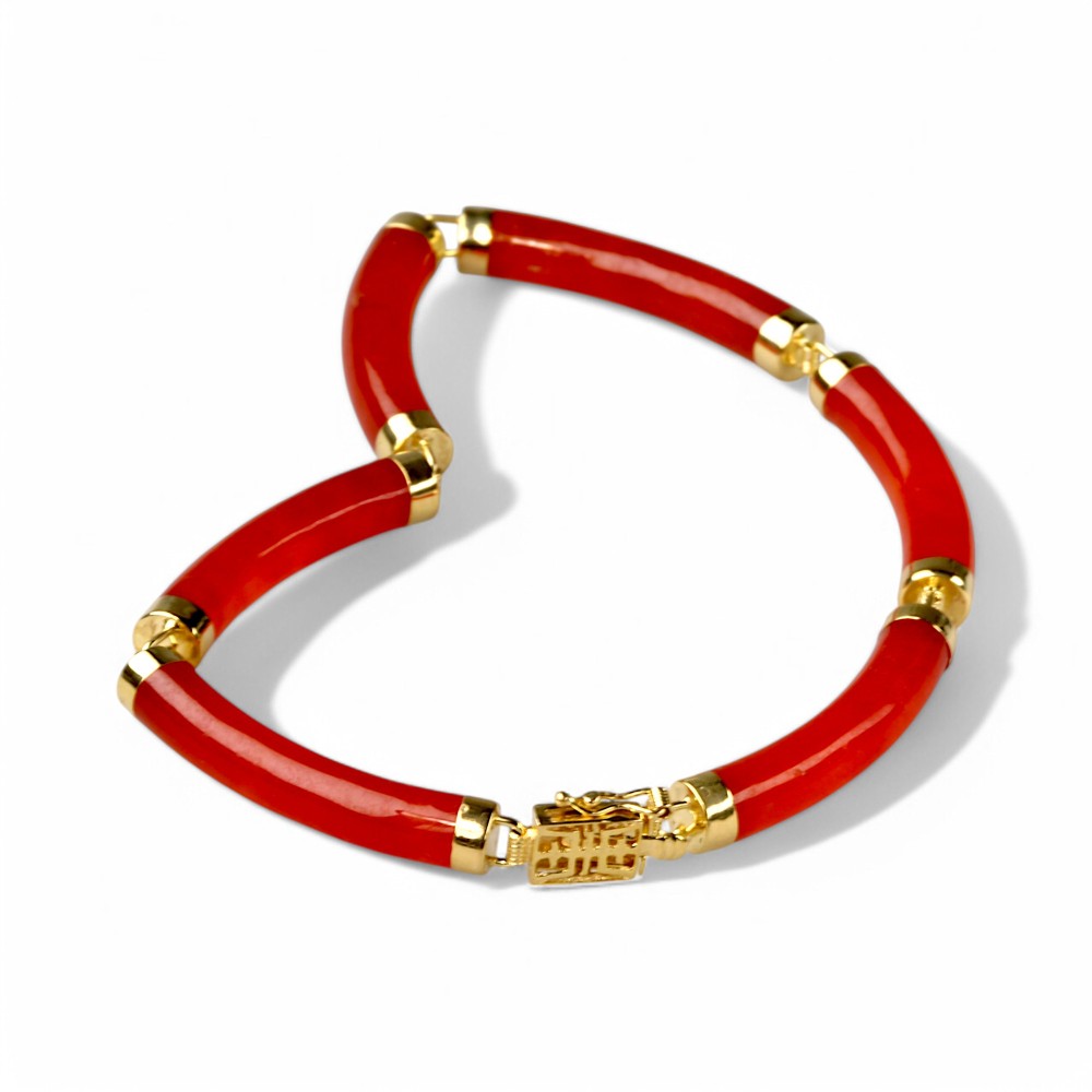 Red Jade Bracelet 12