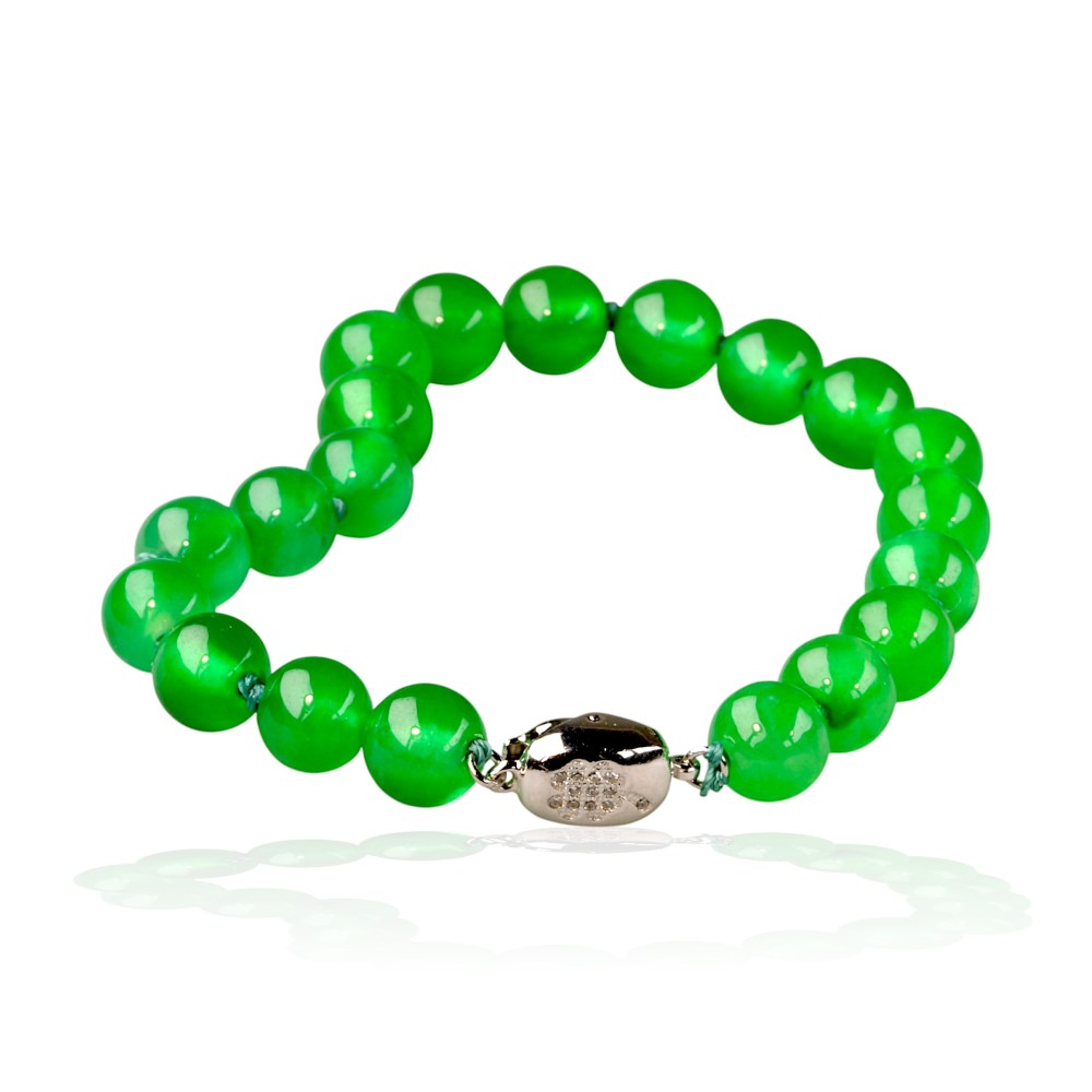 Jade Bead Bracelet 10