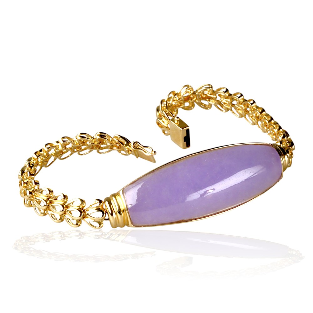 Lavender Jade Bracelet 03