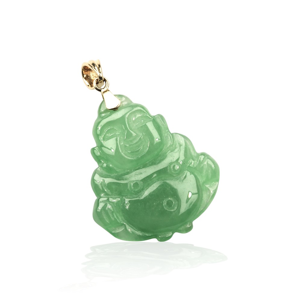 Jade Buda Pendant