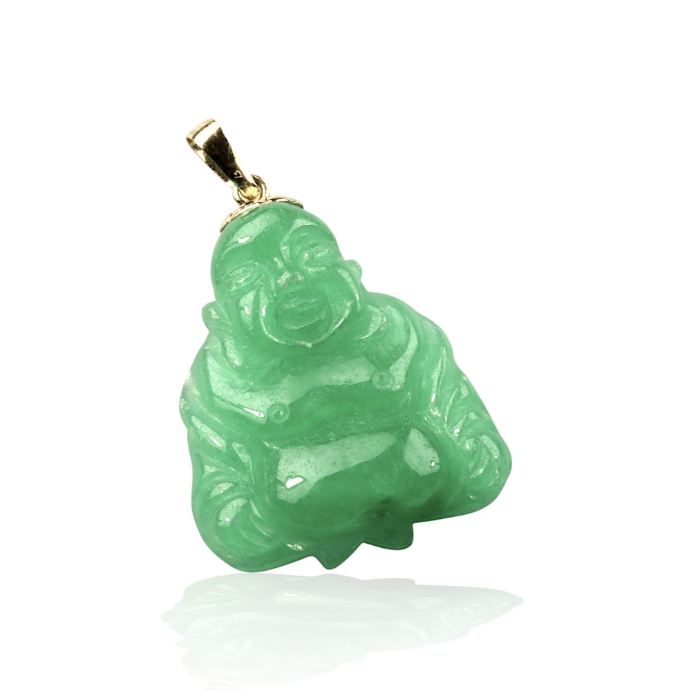 Jade Buda Pendant