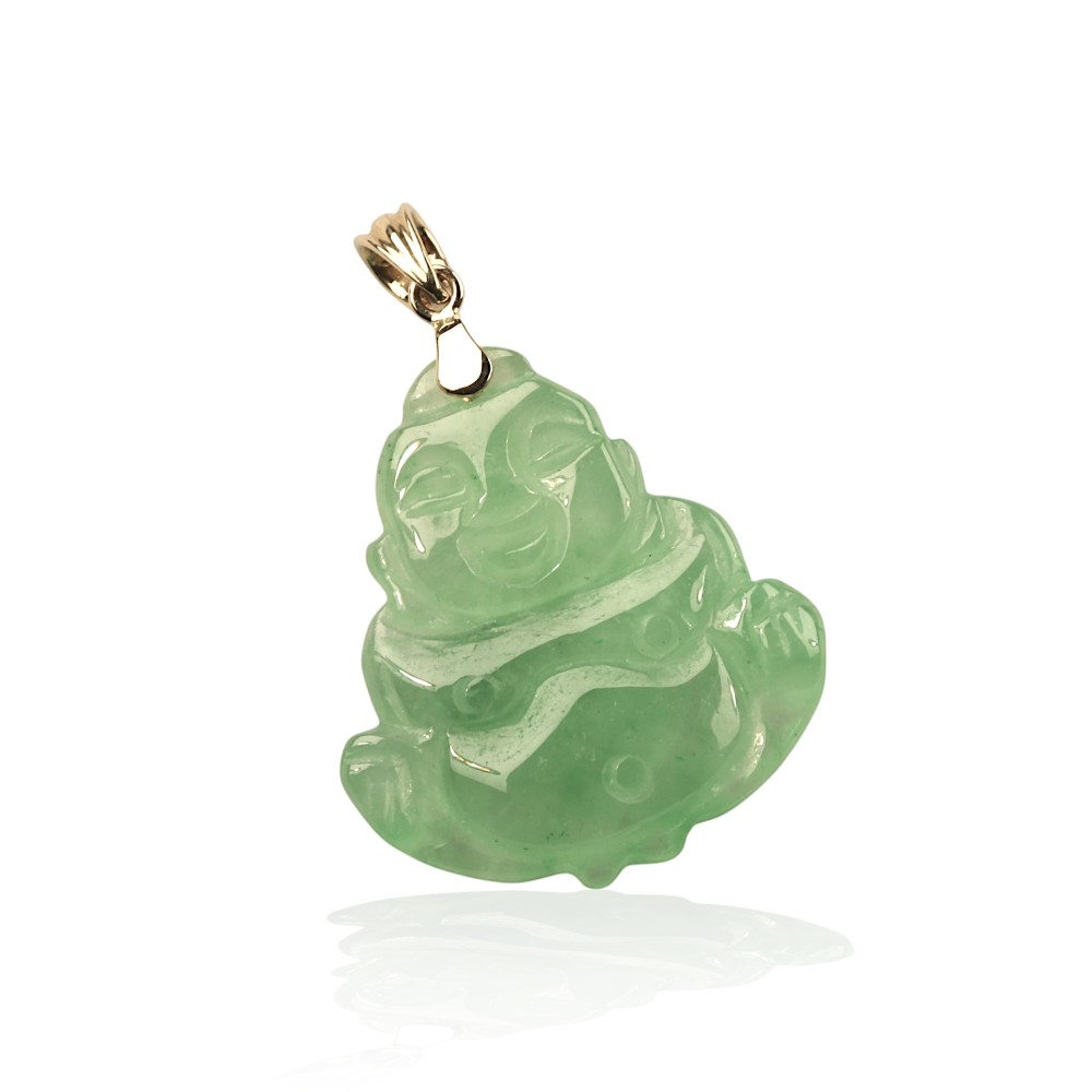 Jade Buda Pendant