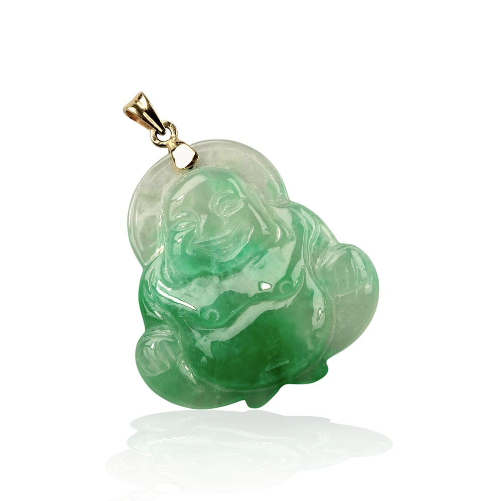 Jade Buda Pendant