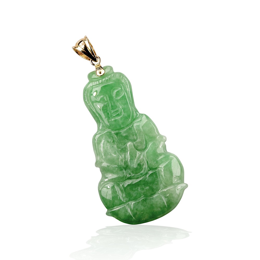 Jade Buda Pendant