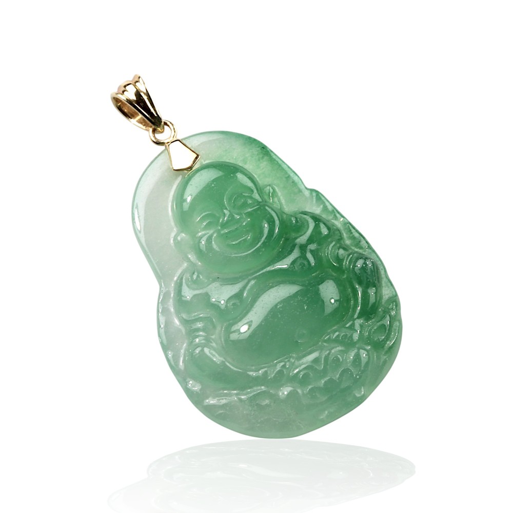 Jade Buda Pendant
