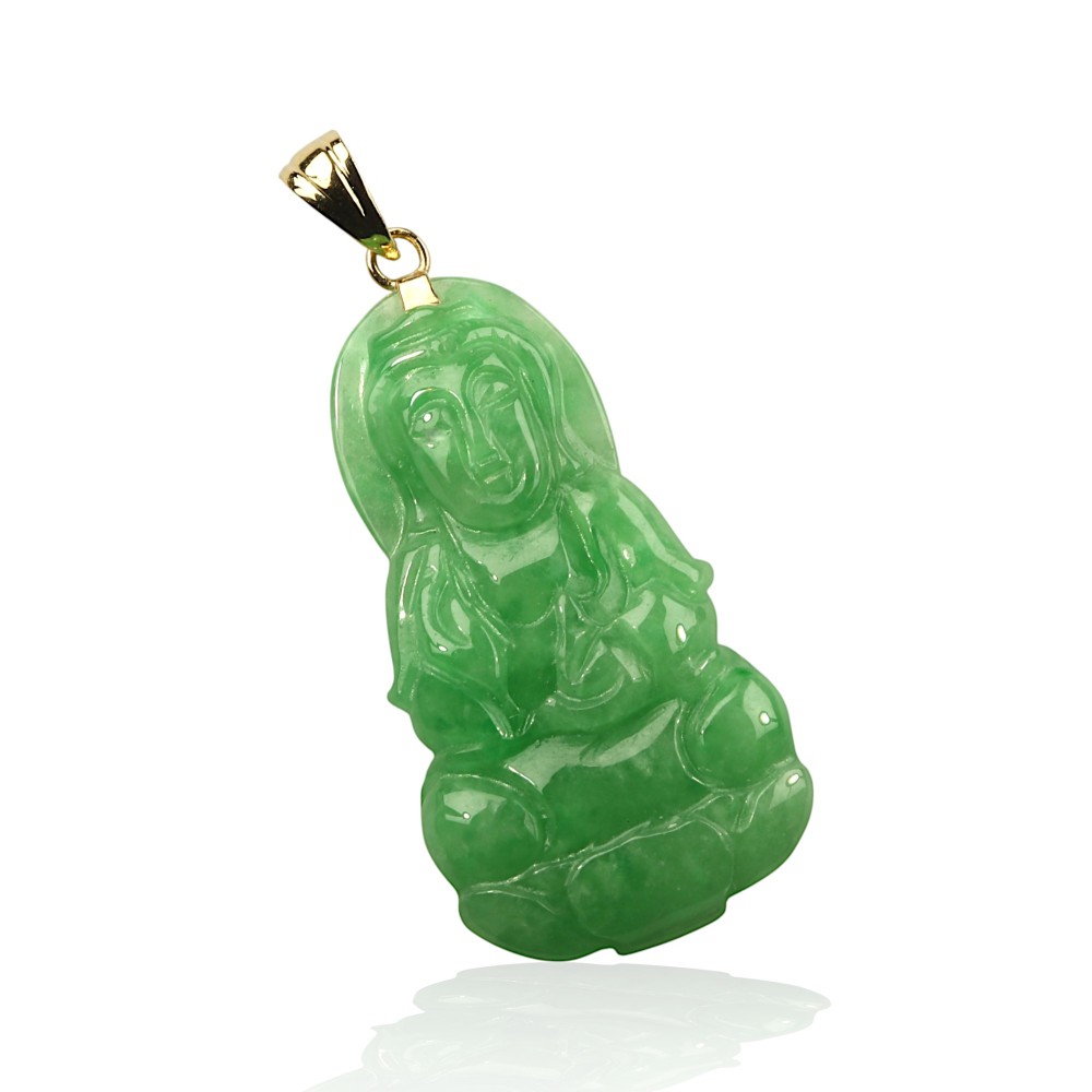 Jade Buda Pendant