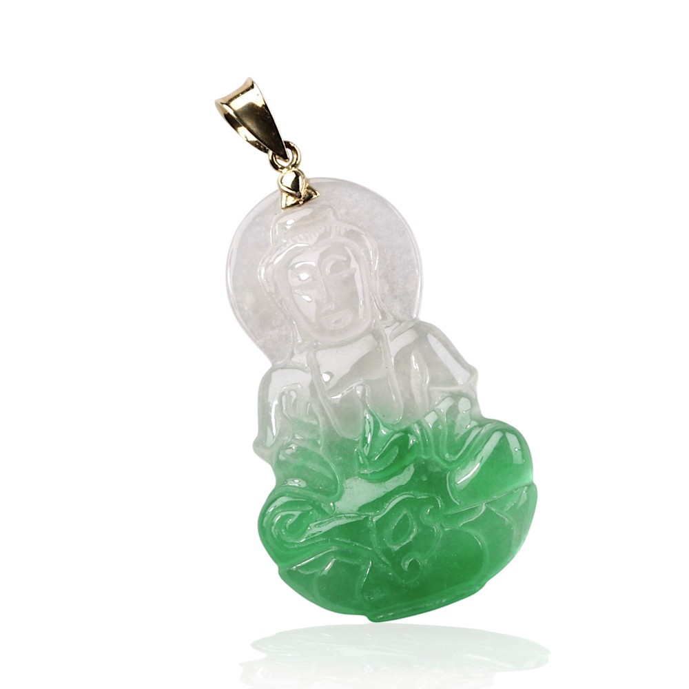 Jade Buda Pendant