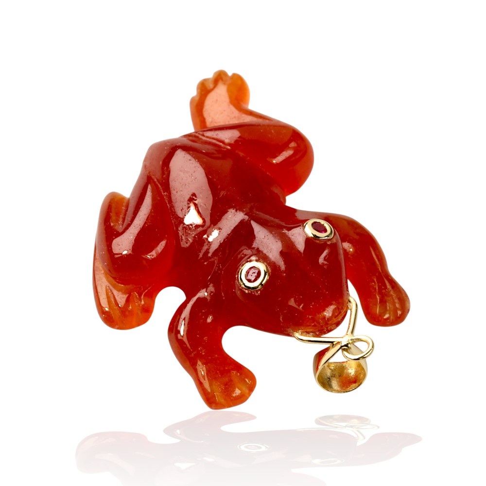 Red Jade Pendant