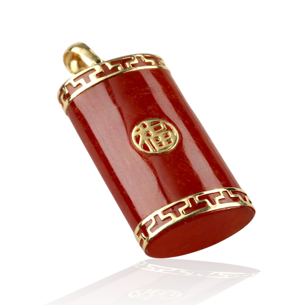 Red Jade Pendant