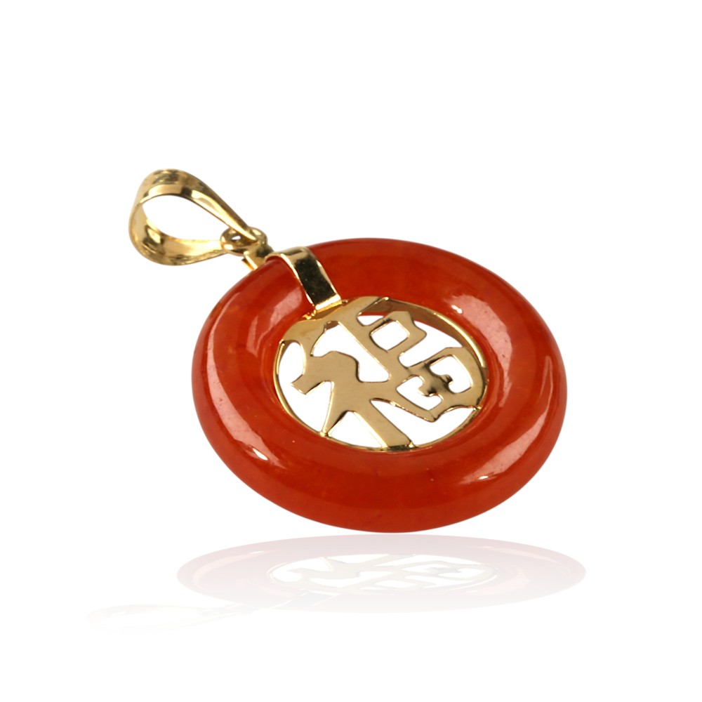 Red Jade Pendant