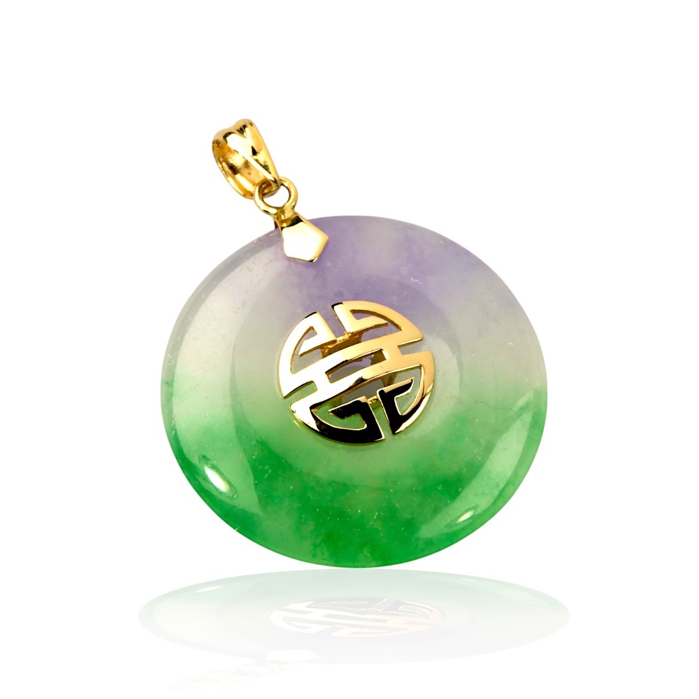 Multi Color Jade Pendants