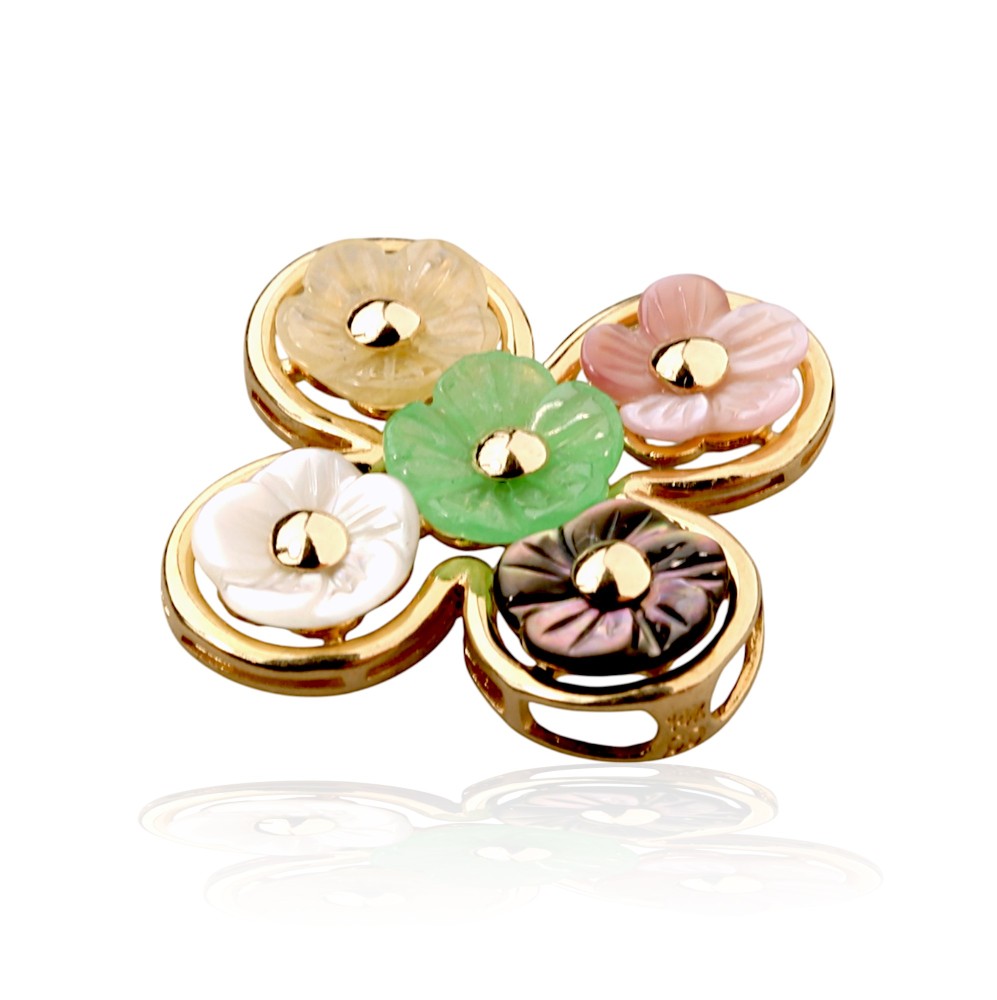 Multi Color Jade Pendants